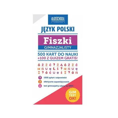 Język polski. Fiszki gimnazjalisty