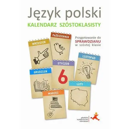 Język polski. kalendarz szóstoklasisty, AZ#3135AF8CEB/DL-ebwm/pdf