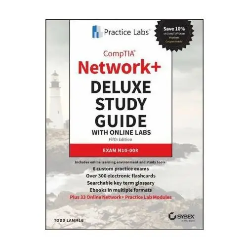 Comptia network+ deluxe study guide w online lab - exam n10-008 5e John wiley & sons inc