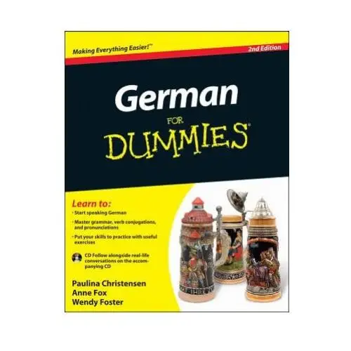 John wiley & sons inc German for dummies, 2e +cd