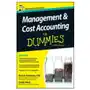 Management & Cost Accounting For Dummies, UK Edition Sklep on-line