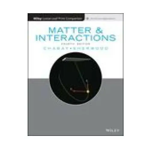 John wiley & sons inc Matter and interactions