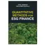 John wiley & sons inc Quantitative methods for esg finance Sklep on-line