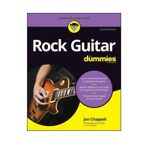 John wiley & sons inc Rock guitar for dummies, 2nd edition