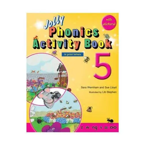 Jolly Phonics Activity Book 5 (in Print Letters)