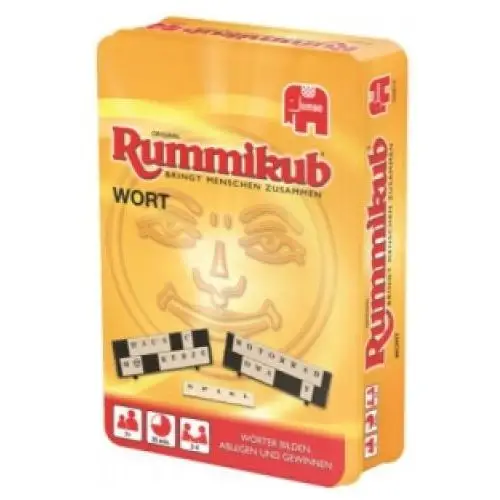 Jumbo spiele Wort rummikub kompakt, in metalldose