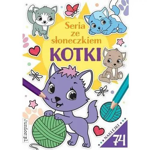 Seria ze słoneczkiem. kotki Junior.pl