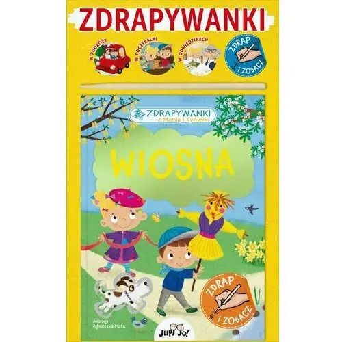 Wiosna z manią i tyniem. maluj cały rok + pisak wodny