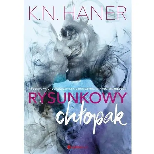 Rysunkowy chłopak K. n. haner