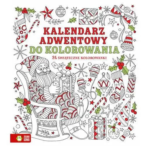 Kalendarz adwentowy do kolorowania