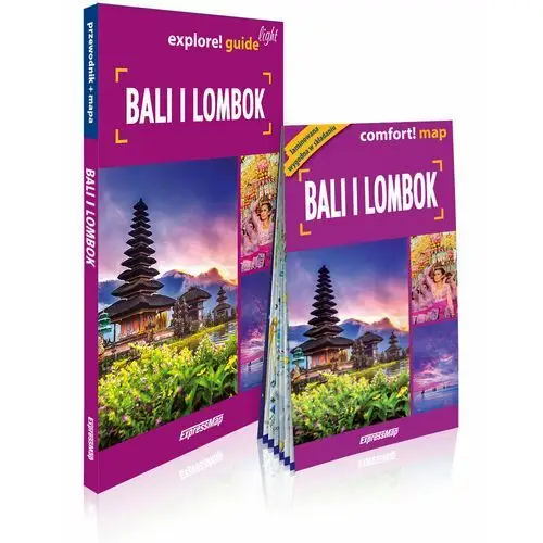 Bali i lombok light przewodnik+mapa