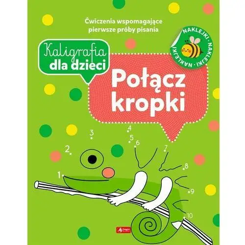 Kaligrafia dla dzieci. Połącz kropki