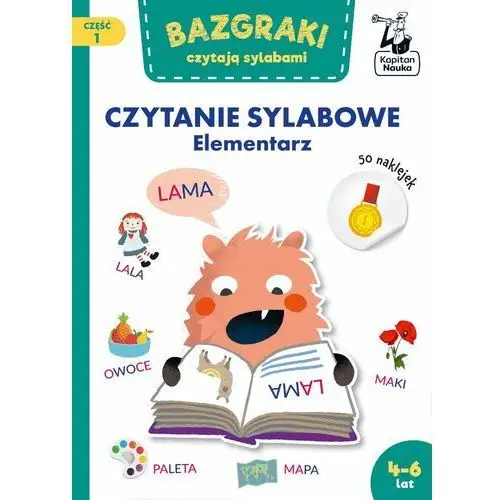 Kapitan Nauka Bazgraki czytają sylabami Elementarz