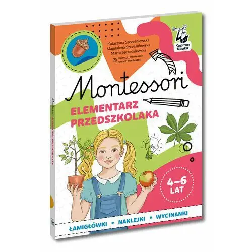 Montessori. Elementarz przedszkolaka 4-6 lat