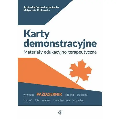 Karty demonstracyjne. Październik. Materiały edukacyjno-terapeutyczne