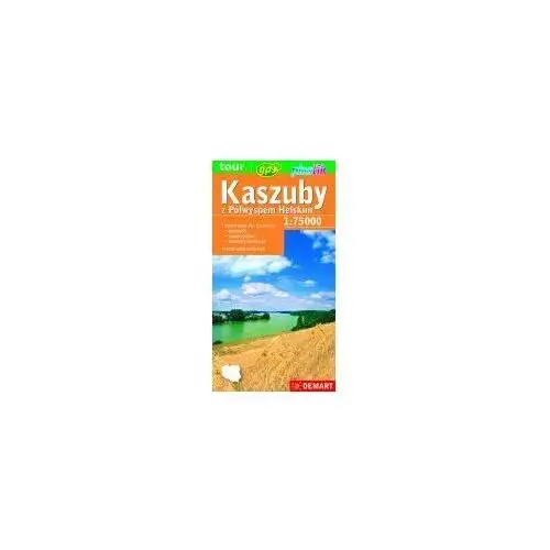 Kaszuby, Półwysep helski - mapa tur. 1:75 000