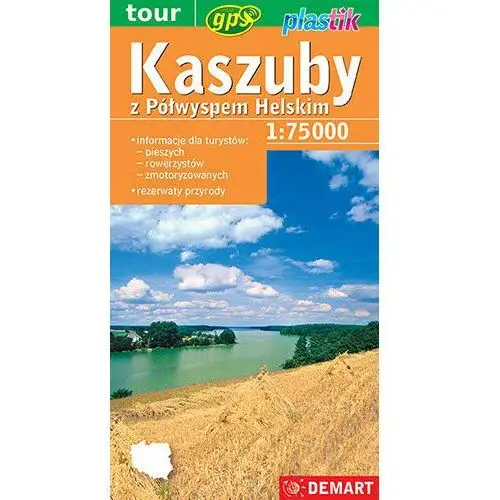 Kaszuby. Półwysep Helski. Mapa turystyczna 1:75 000