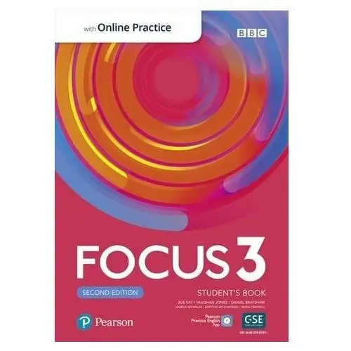 Kay, sue Focus 3 student´s book with active book with standard myenglishlab, 2nd