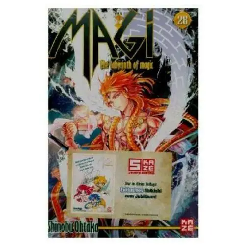 Magi, the labyrinth of magic. bd.28 Kazé manga