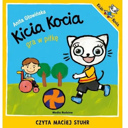 Kicia kocia gra w piłkę