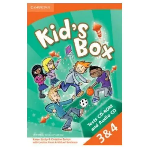 Kid's box levels 3-4 tests cd-rom and audio cd Cambridge university press