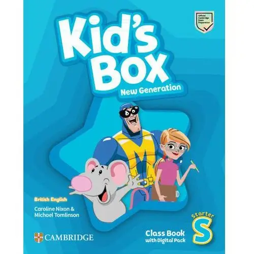 Kid's Box New Generation Starter Class Book with Digital Pack British English