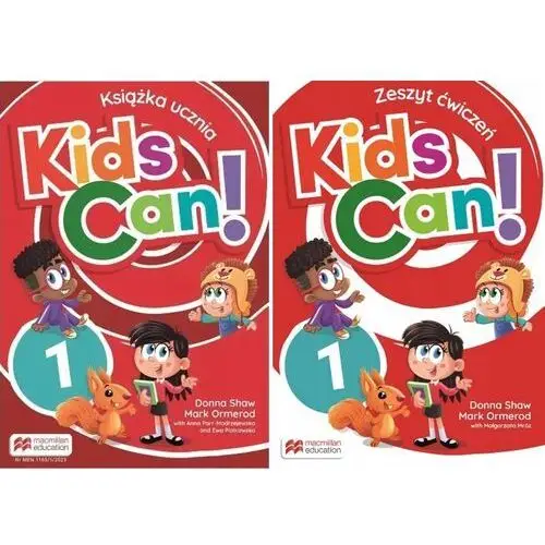 Kids Can! 1 Książka ucznia zeszyt ćwiczeń Pakiet Macmillan