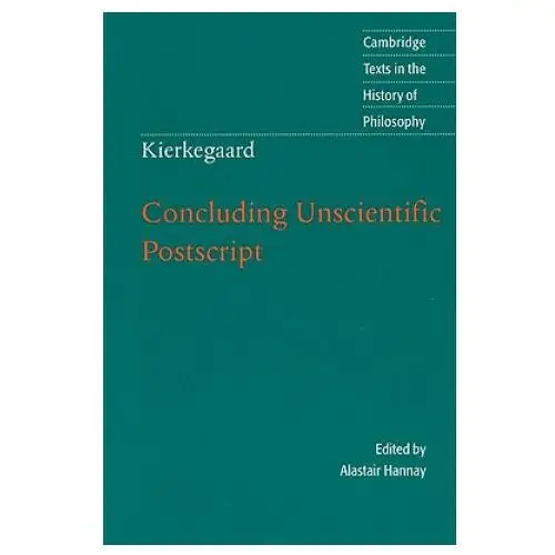 Kierkegaard: Concluding Unscientific Postscript