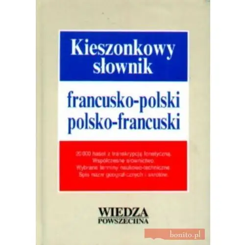 Kieszonkowy słownik francusko - polski i polsko - francuski