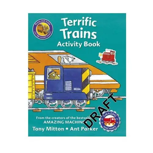 Amazing machines terrific trains sticker activity book Kingfisher