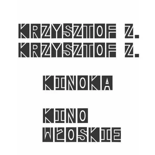 Kinoka. Kino włoskie