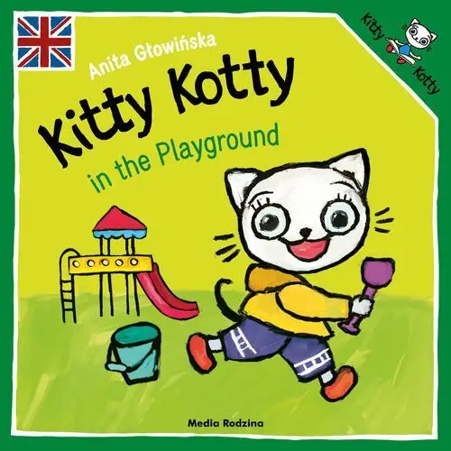 Kitty kotty in the playground