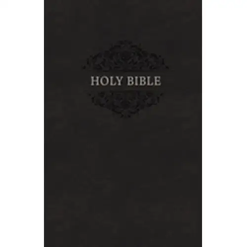 KJV, Holy Bible, Soft Touch Edition, Leathersoft, Black, Comfort Print Nelson DeMille