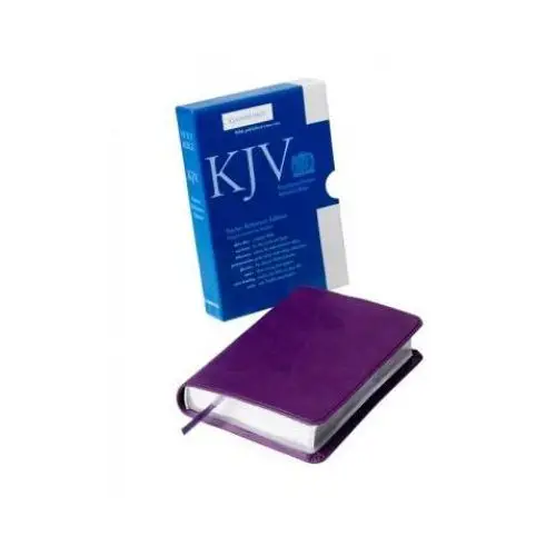 Kjv pocket reference bible, purple imitation leather, red-letter text, kj242:xr purple imitation leather Cambridge university press