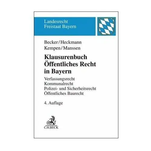 Klausurenbuch Öffentliches Recht in Bayern