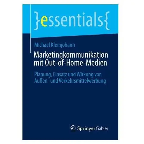 Marketingkommunikation mit out-of-home-medien Kleinjohann, michael