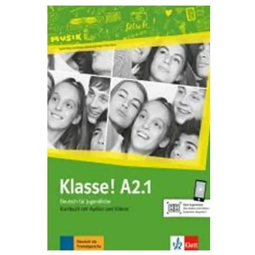 Klett Klasse! a2.1 podręcznik + audio + dvd online