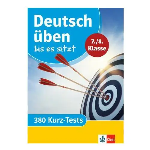 Klett lerntraining Klett deutsch üben bis es sitzt 7./8. klasse