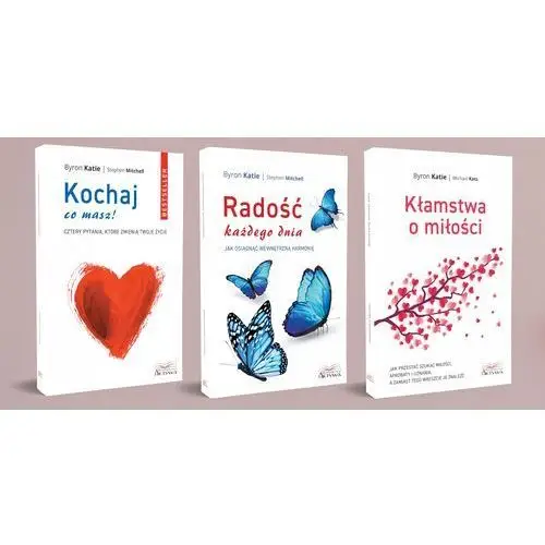 Kochaj co masz Byron Katie Radość każdego dnia