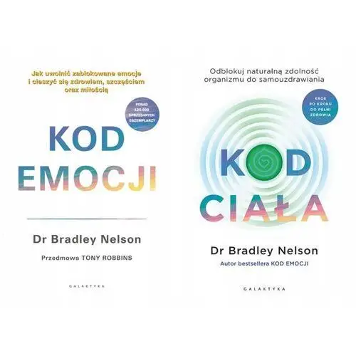 Kod emocji Kod Ciała. Bradley Nelson Komplet