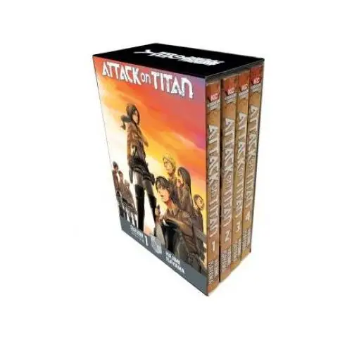 Kodansha america, inc Attack on titan season 1 part 1 manga box set