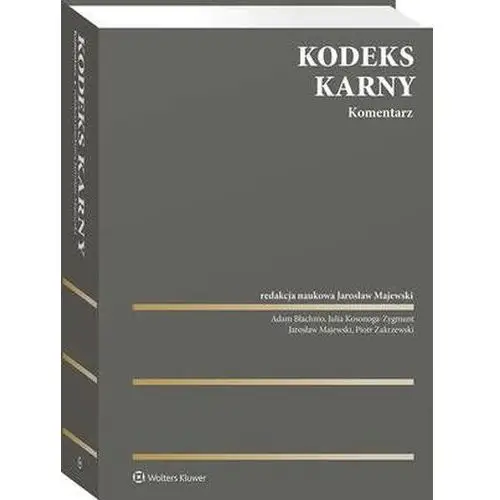 Kodeks karny. Komentarz (E-book)