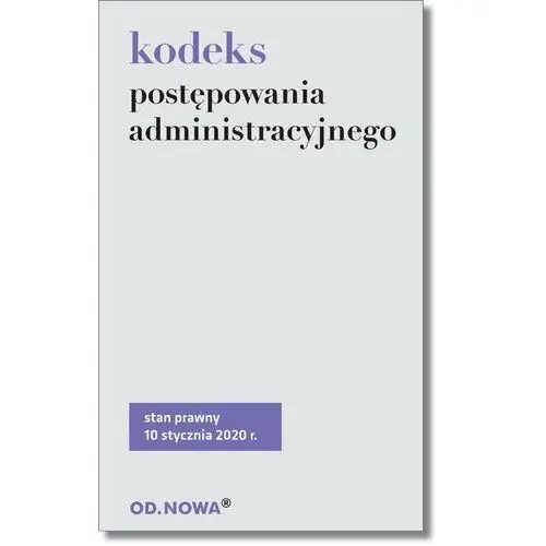 Kodeks postępowania administracyjnego