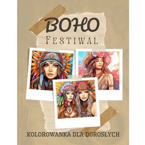 Kolorowanka dla Dorosłych Boho Festiwal