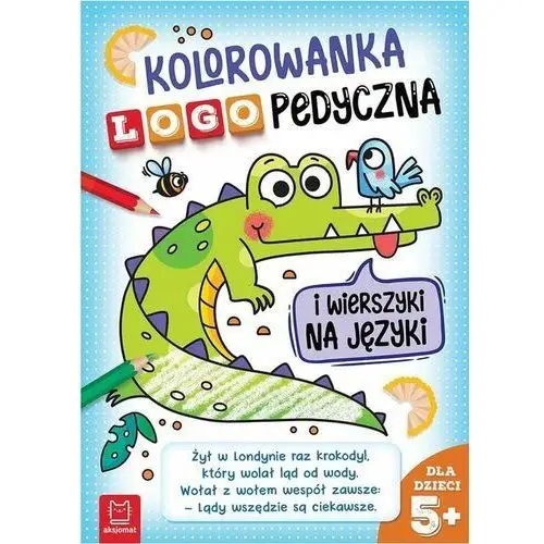 Kolorowanka logopedyczna i wierszyki na języki