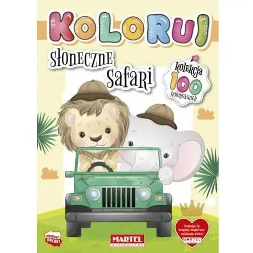 Koloruj. Słoneczne safari