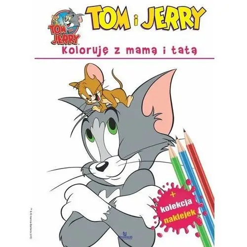 Koloruję z mamą i tatą. Tom i Jerry