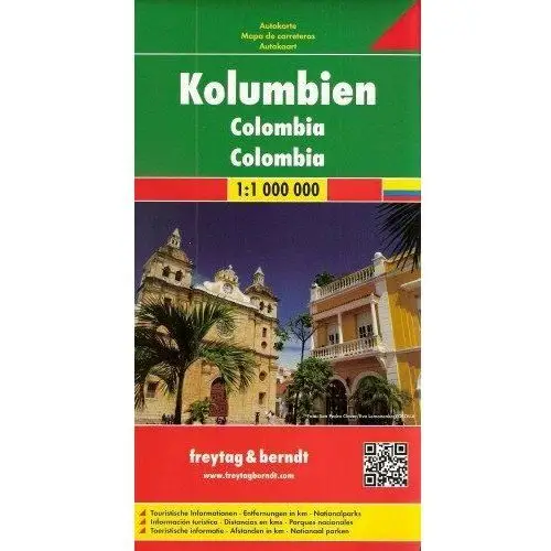 Kolumbia. Mapa 1:1 000 000