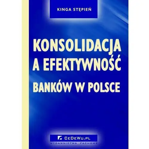 Konsolidacja a efektywność banków w Polsce. Rozdział 6