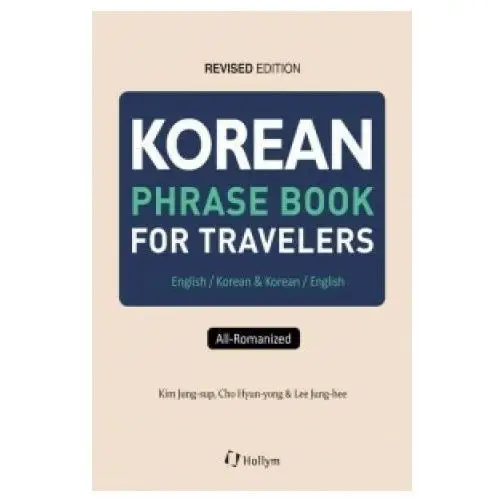 Korean phrase book for travelers Hollym international corp.,u.s